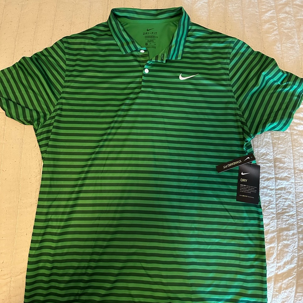 Nike dry-fit golf shirt